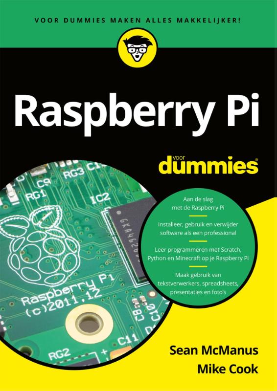 Omslag van Raspberry Pi voor Dummies