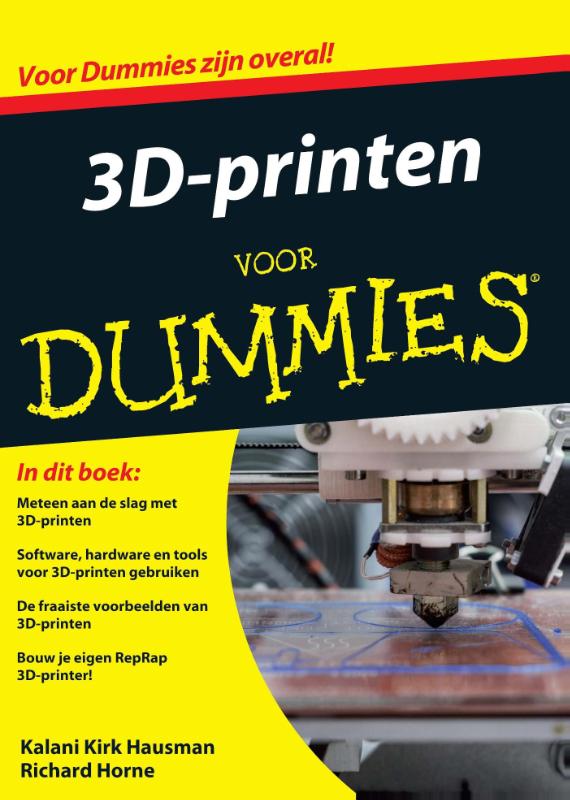 Omslag van 3D-printen voor Dummies