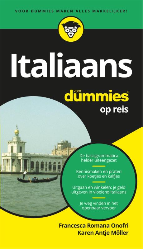 Omslag van Italiaans voor dummies op reis