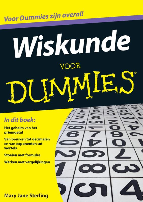 Omslag van Wiskunde voor Dummies