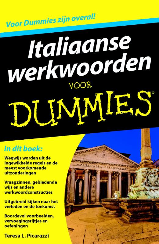 Omslag van Italiaanse werkwoorden voor Dummies