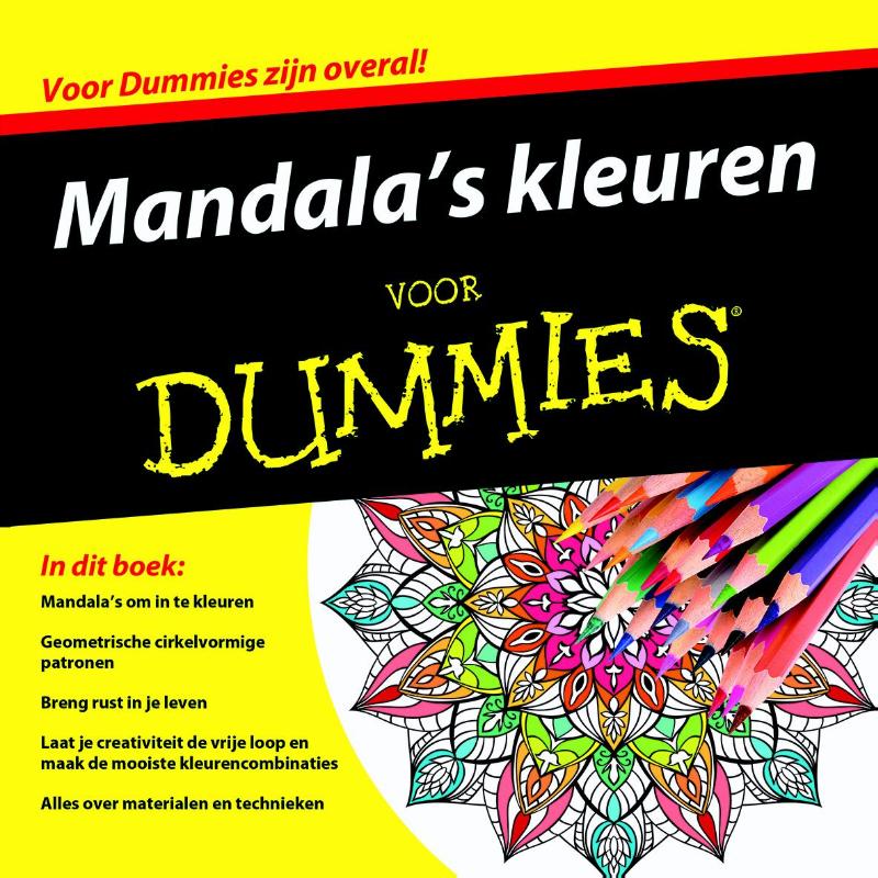 Omslag van Mandala's kleuren voor Dummies