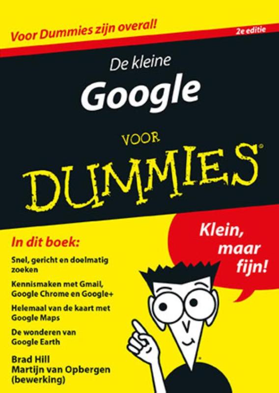 Omslag van De kleine Google voor Dummies