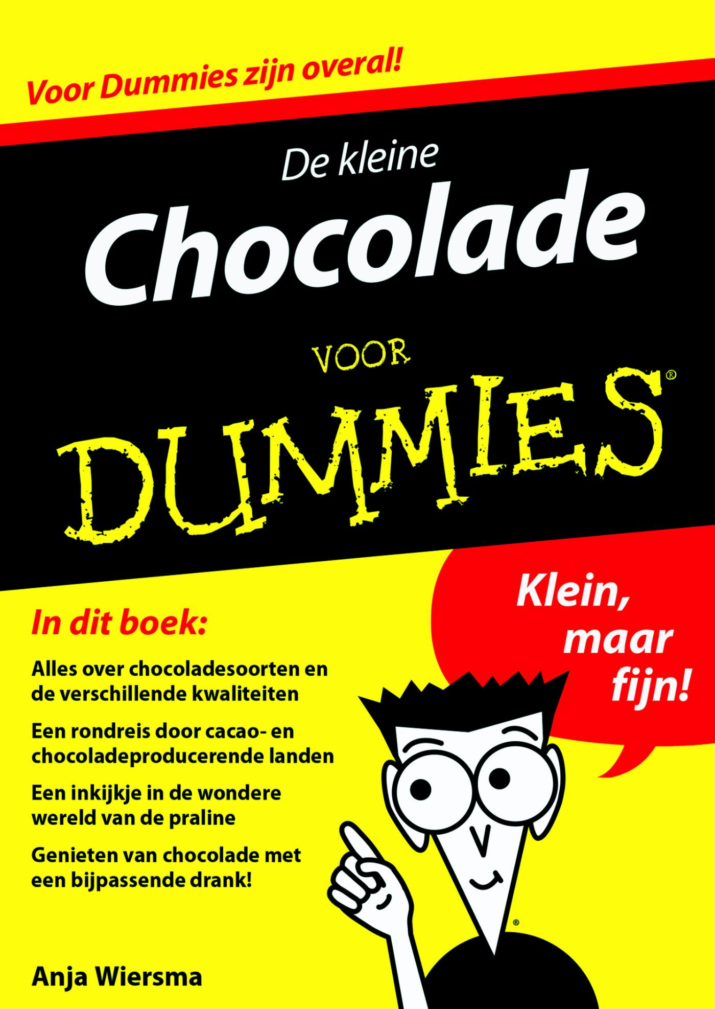 Omslag van De kleine chocolade voor dummies