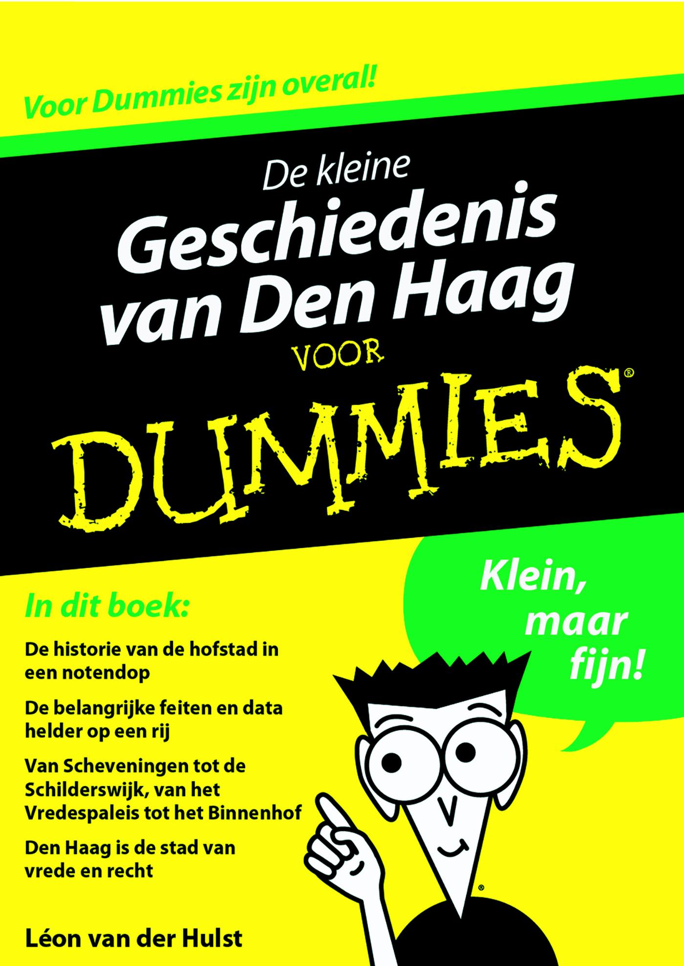 Omslag van De kleine geschiedenis van Den Haag voor Dummies