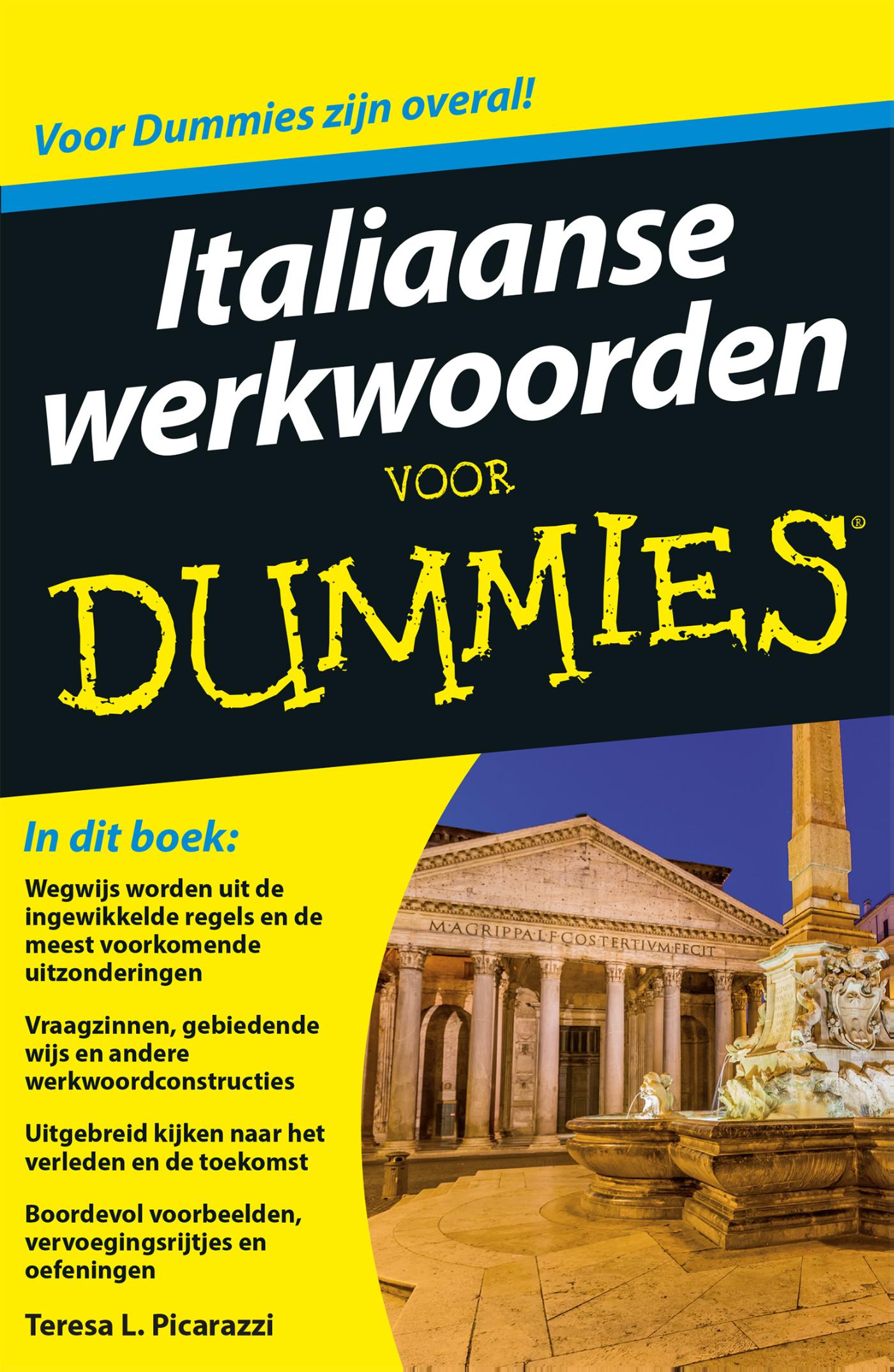 Omslag van Italiaanse werkwoorden voor Dummies