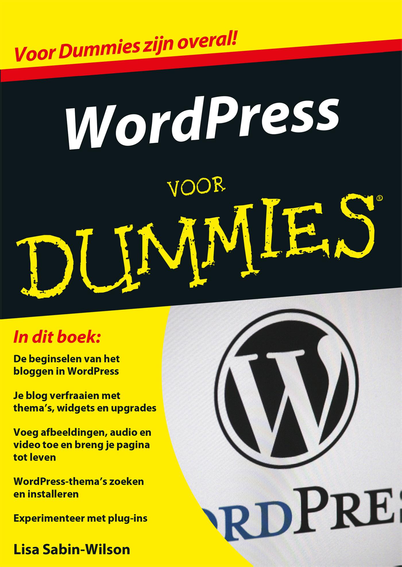 Omslag van WordPress voor Dummies