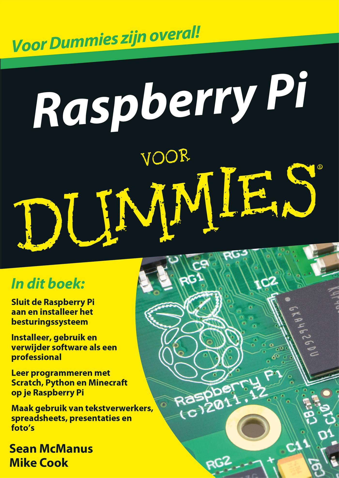 Omslag van Raspberry Pi voor Dummies