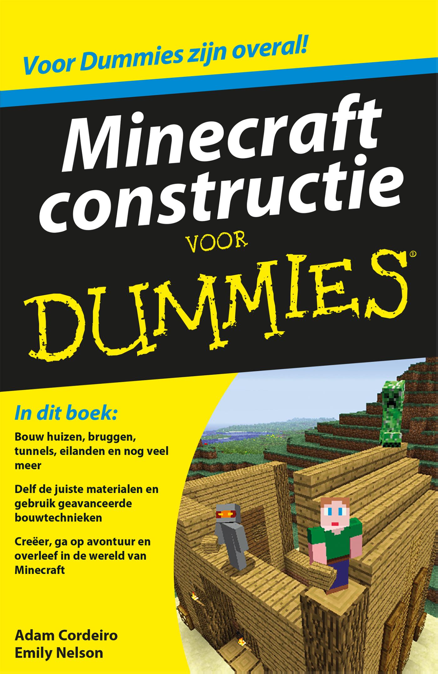 Omslag van Minecraft constructie voor Dummies