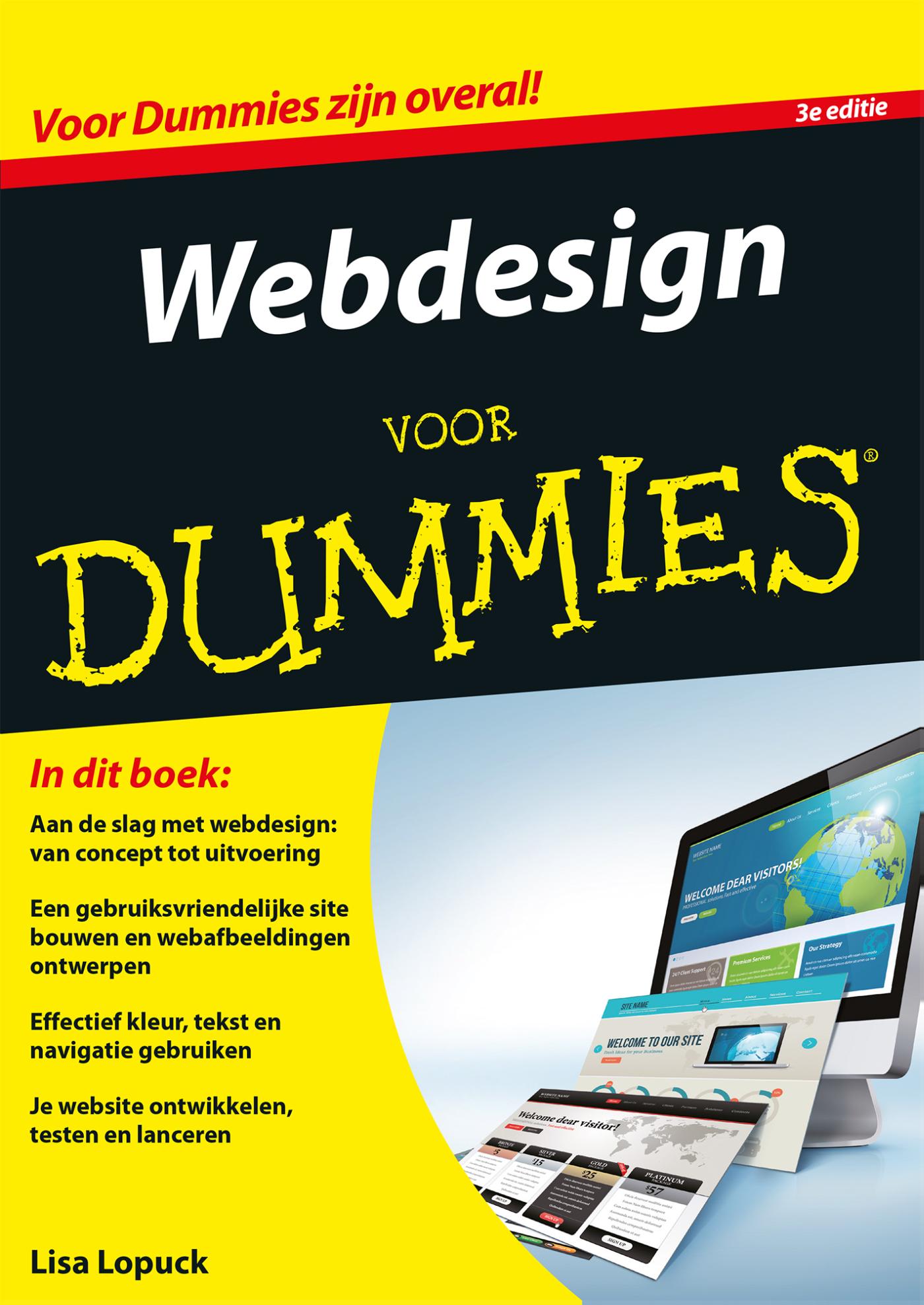 Omslag van Webdesign voor Dummies