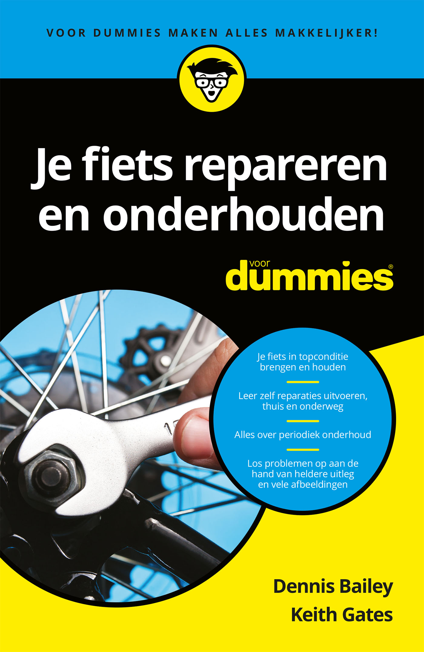 Omslag van Je fiets repareren en onderhouden voor dummies