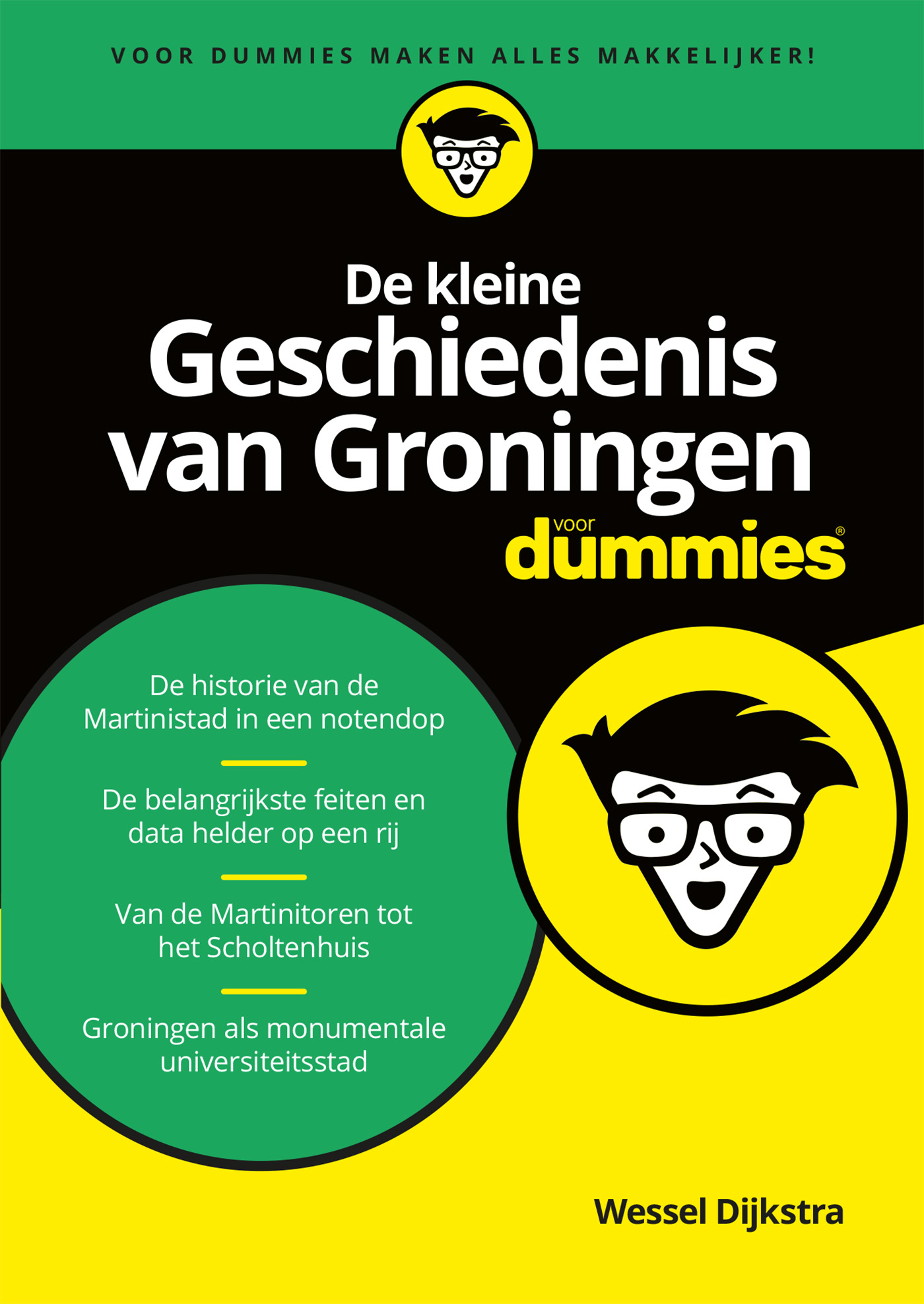 Omslag van De kleine Geschiedenis van Groningen