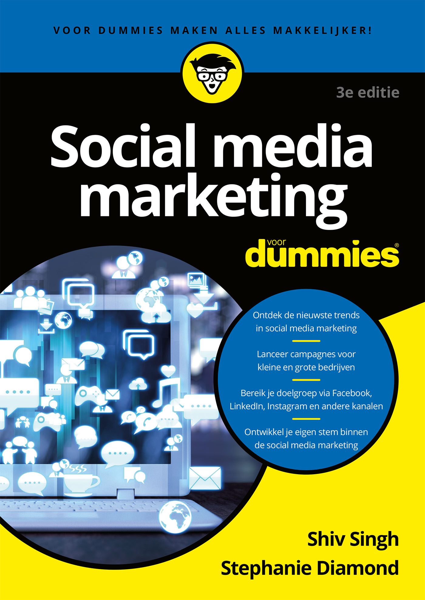Omslag van Social media marketing voor Dummies