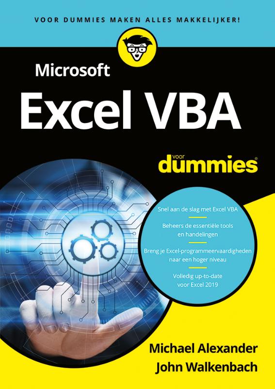 Omslag van Microsoft Excel VBA voor Dummies