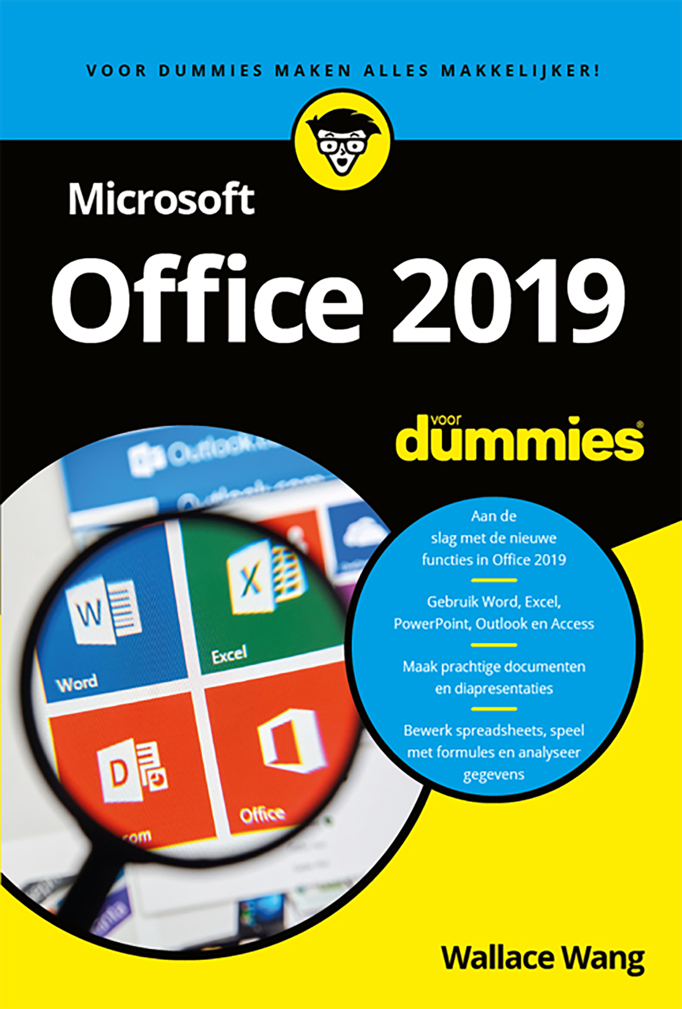 Omslag van Microsoft Office 2019 voor Dummies