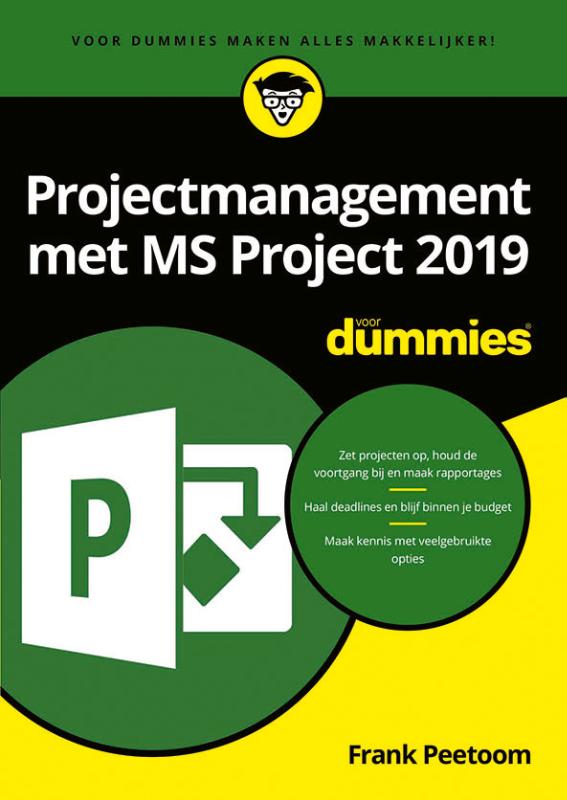 Omslag van Projectmanagement met MS Project 2019 voor Dummies
