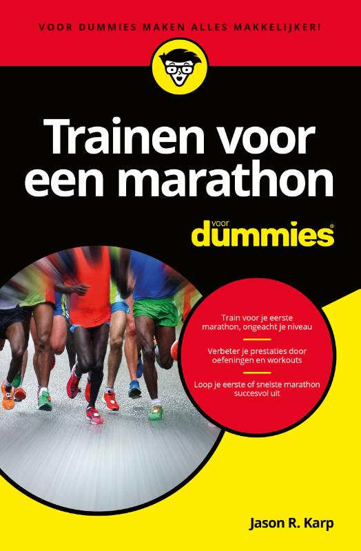 Omslag van Trainen voor een marathon voor Dummies