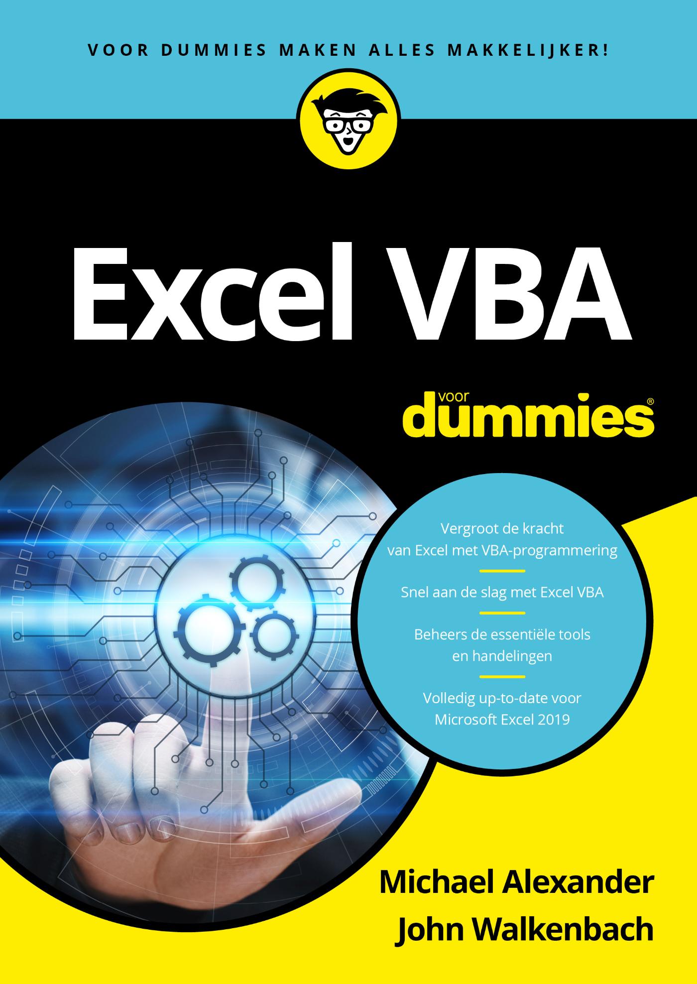 Omslag van Microsoft Excel VBA voor Dummies