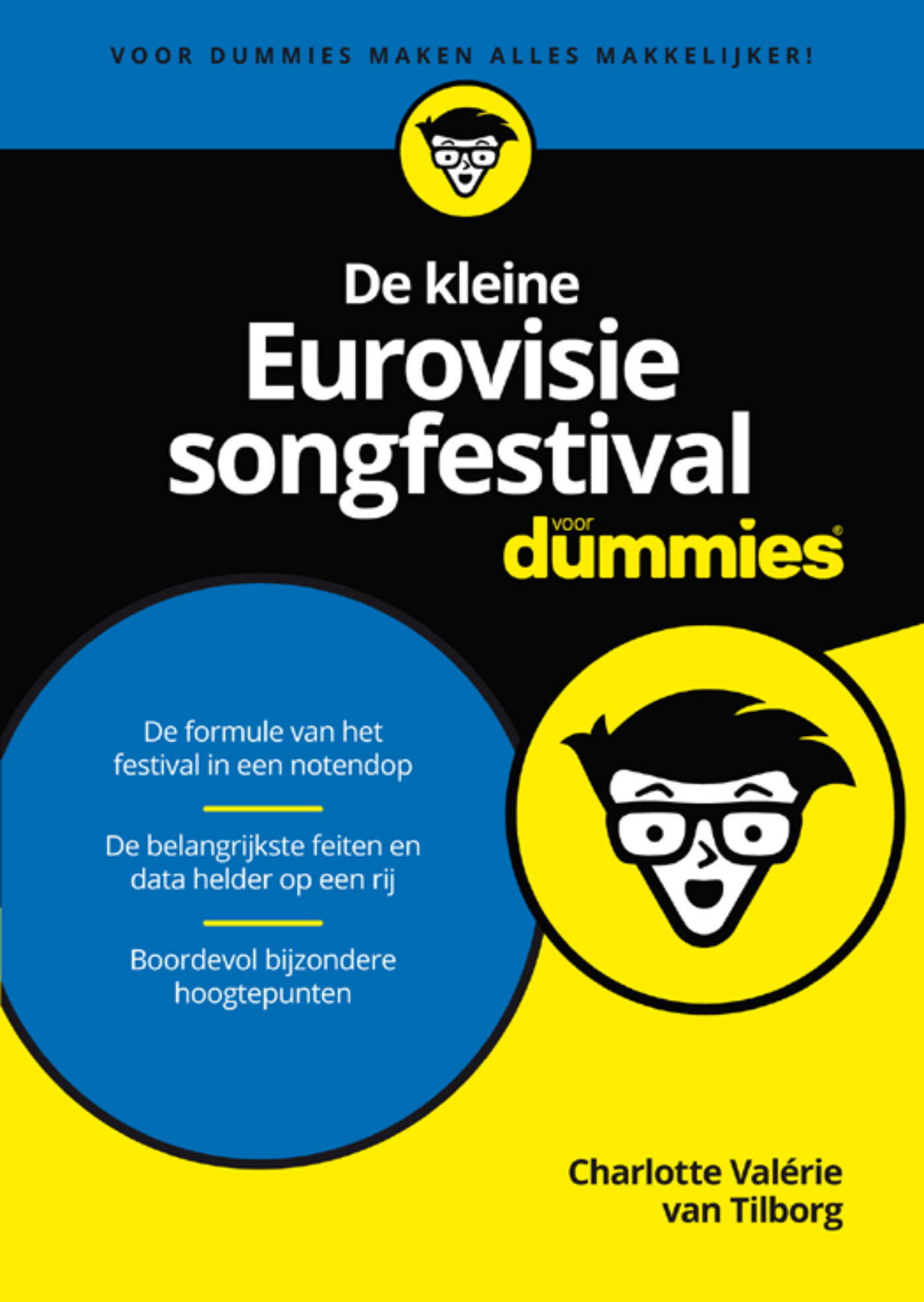 Omslag van De kleine Eurovisie Songfestival voor Dummies