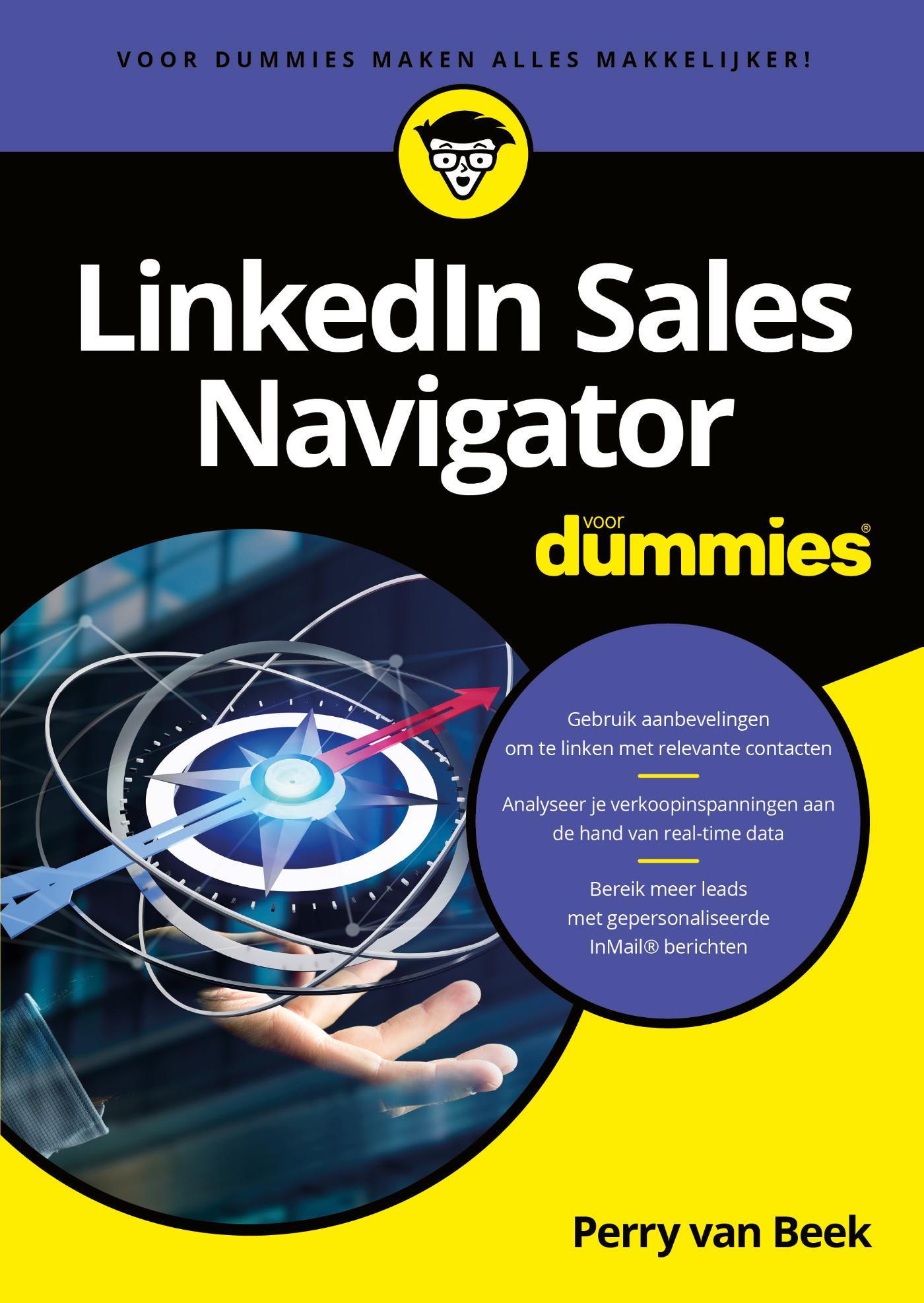 Omslag van LinkedIn Sales Navigator voor Dummies