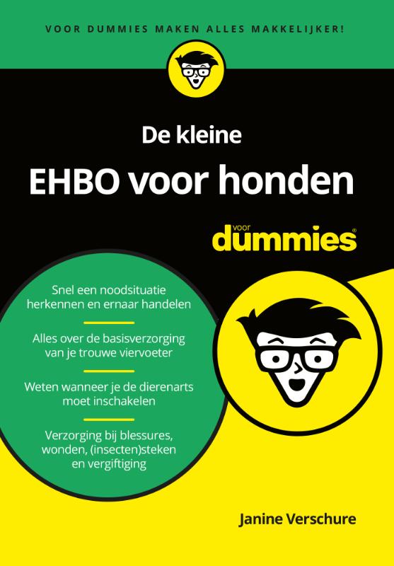 Omslag van De kleine EHBO voor honden voor Dummies