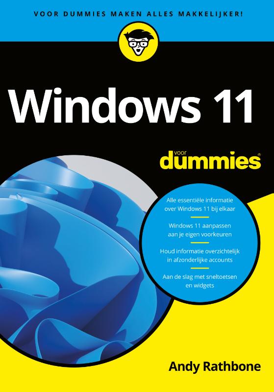 Omslag van Windows 11 voor Dummies