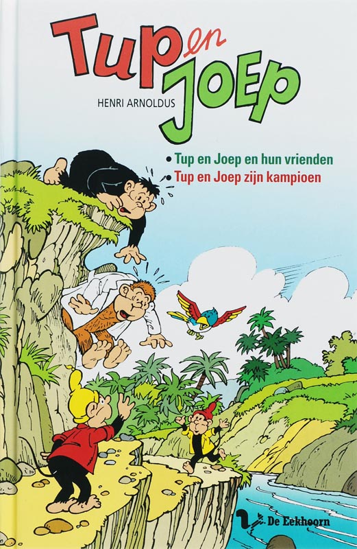 Omslag van Tup en Joep en hun vrienden/ Tup en Joep zijn kampioen