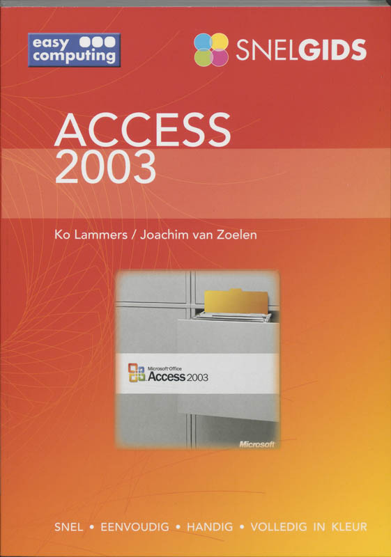 Omslag van Snelgids Access 2003
