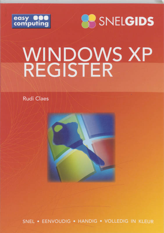 Omslag van Snelgids Windows XP register