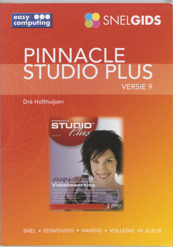 Omslag van Snelgids Pinnacle Studio plus 9