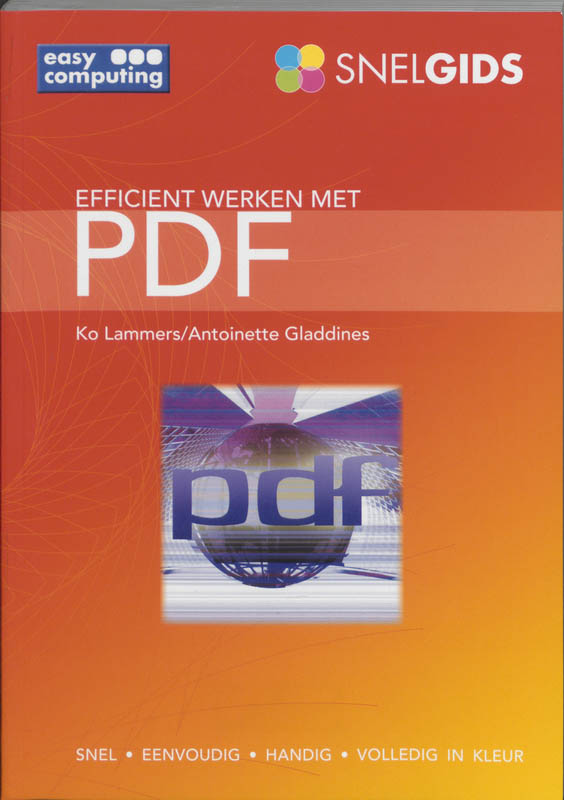 Omslag van Snelgids Efficient werken met PDF