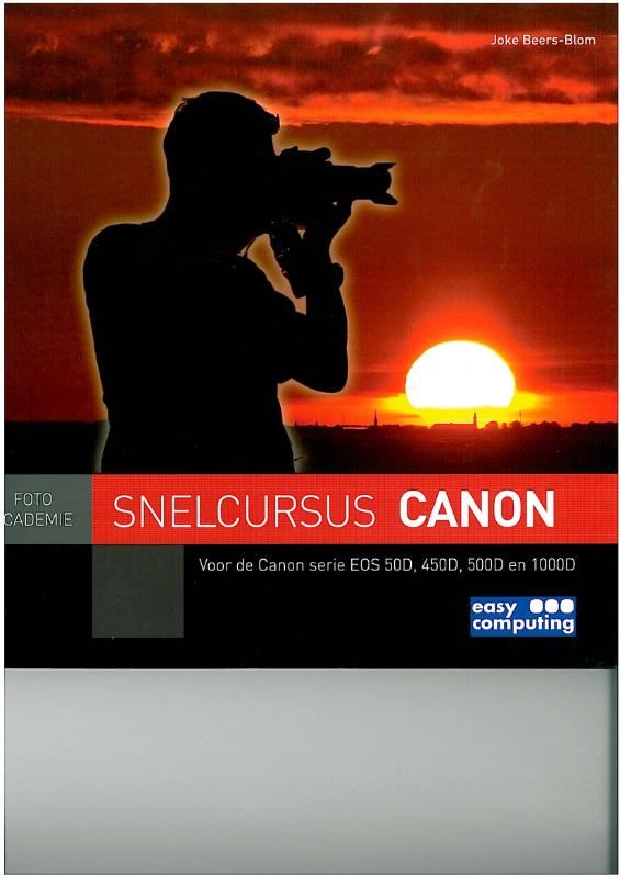 Omslag van Snelcursus Canon EOS 50D 450D 500D 1000D