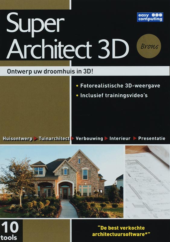Omslag van Super Architect 3D Brons
