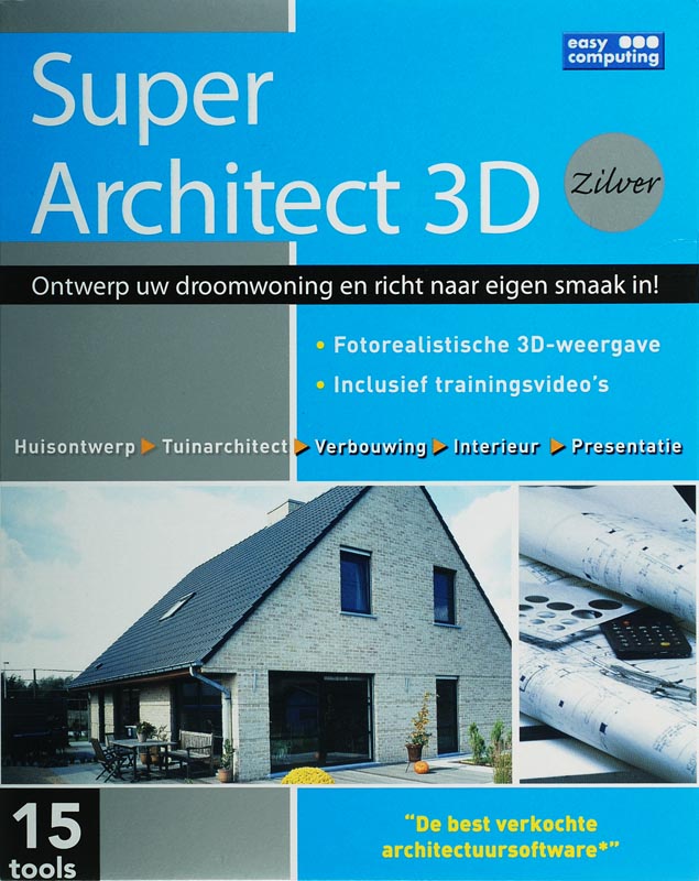 Omslag van Super Architect 3D Zilver