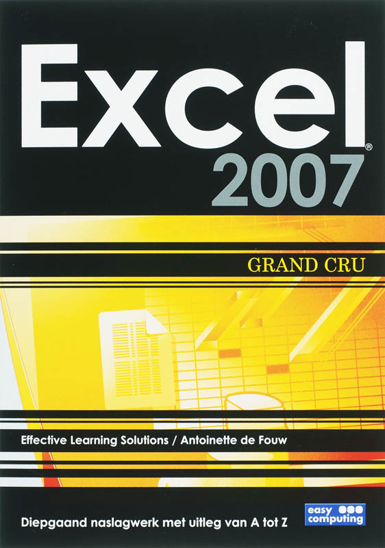 Omslag van Excel 2007 Grand Cru