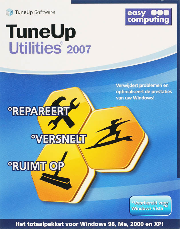 Omslag van TuneUp Utilities 2007