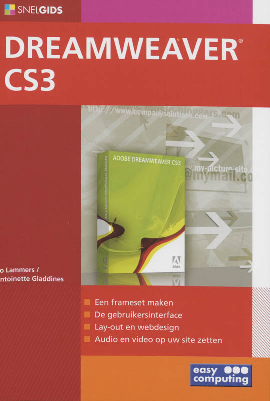 Omslag van Snelgids dreamweaver cs3