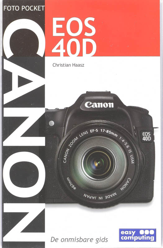 Omslag van Foto Pocket Canon EOS 40D