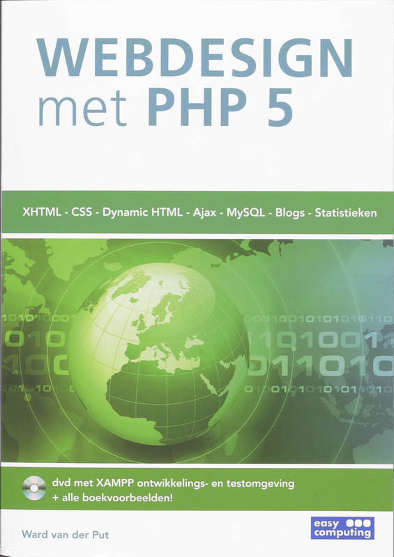 Omslag van WEBdesign met PHP5