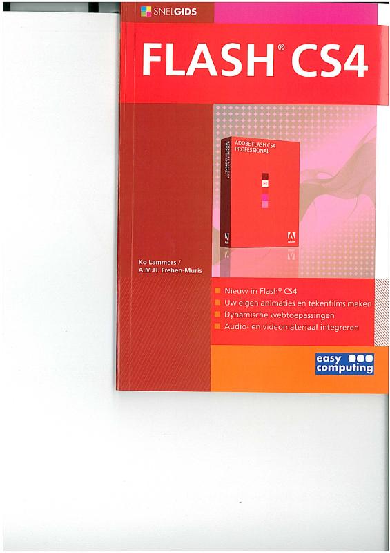 Omslag van Flash CS4