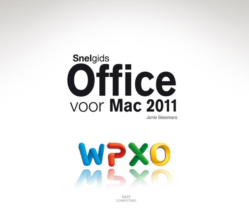 Omslag van Snelgids Office voor MAC 2011