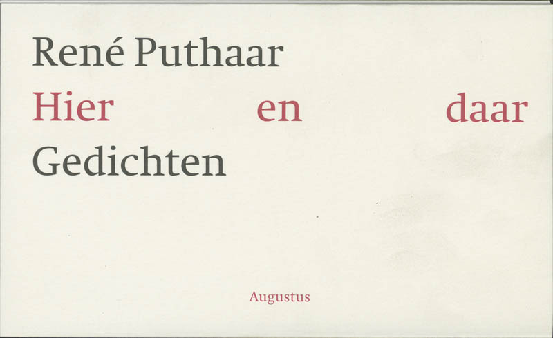 Omslag van Hier en daar