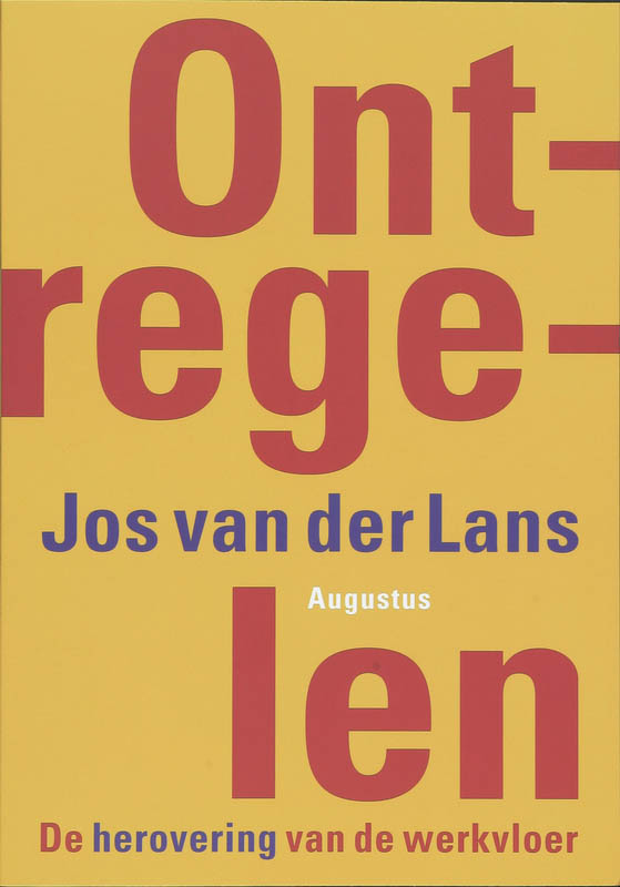 Omslag van Ontregelen