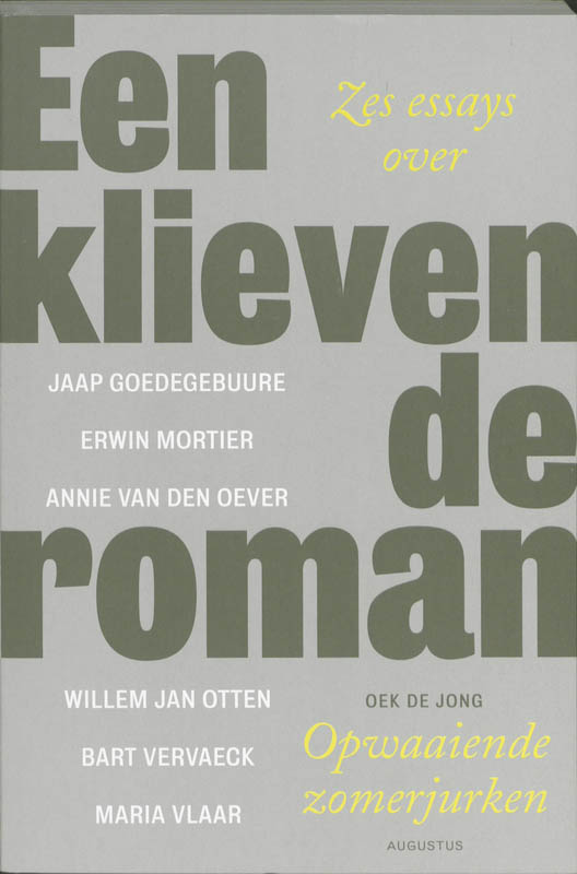 Omslag van Een klievende roman