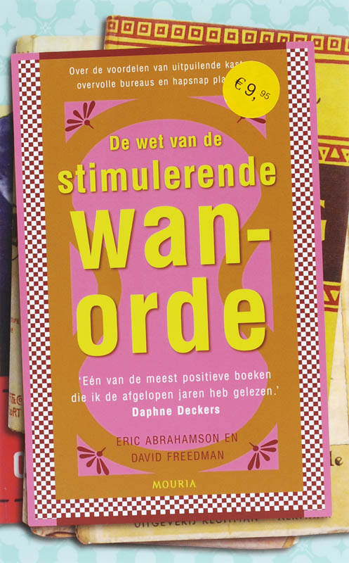 Omslag van De wet van de stimulerende wanorde