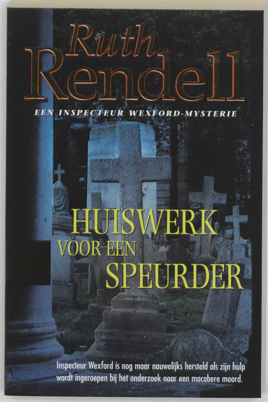 Omslag van Huiswerk voor een speurder