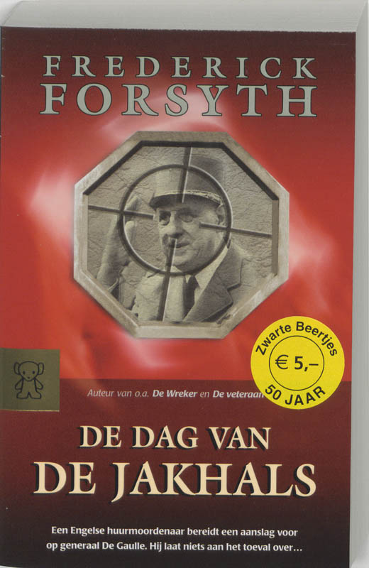 Omslag van De dag van de jakhals