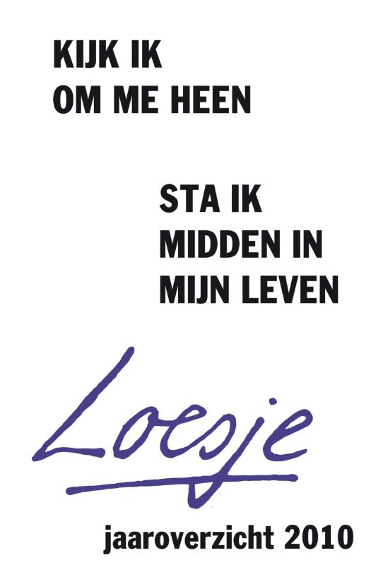 Omslag van Loesje jaaroverzicht 2010