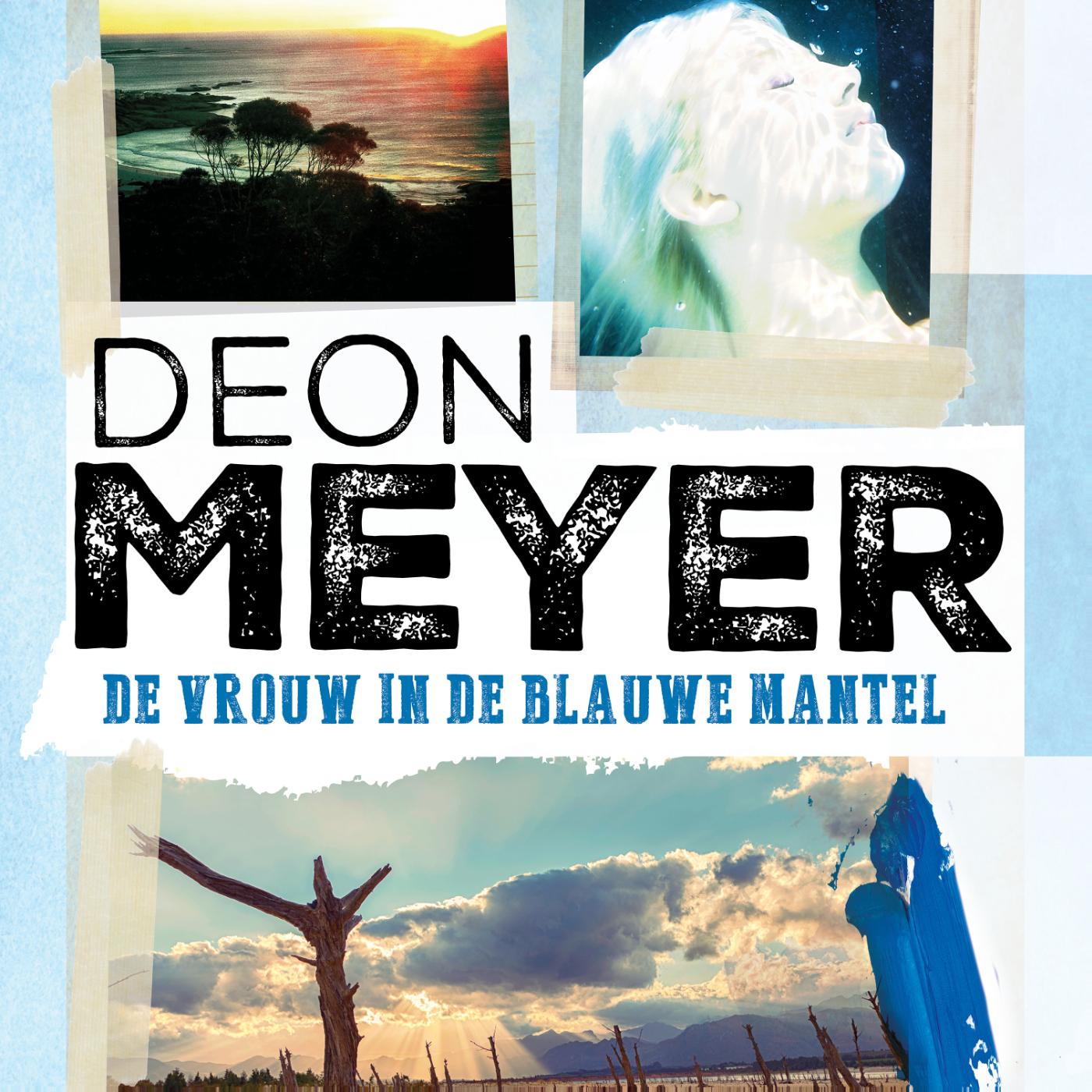 Omslag van De vrouw in de blauwe mantel