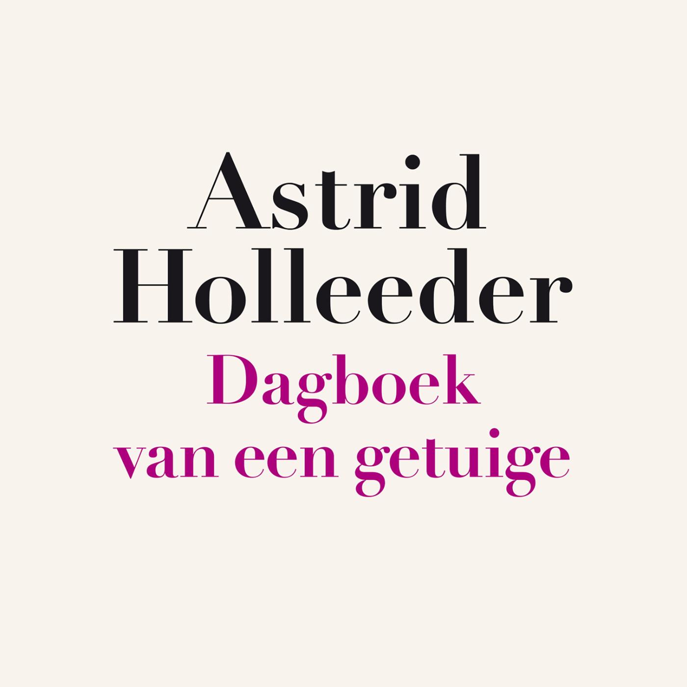 Omslag van Dagboek van een getuige